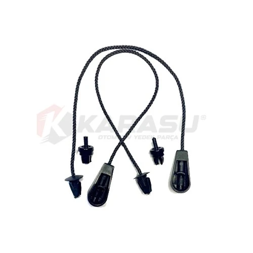 MEGANE 2 SCENİC CLİO 4 LAGUNA PANDİZOT RAF İP TAKIM KLİPSLİ ürün görseli 1