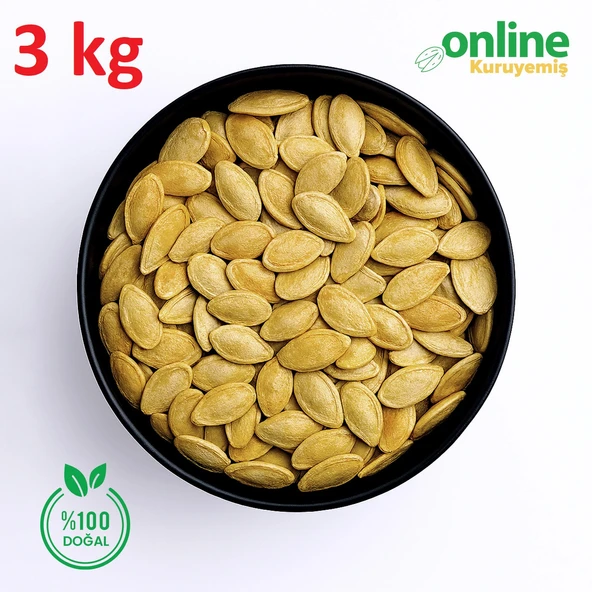 Sade Kavrulmuş Kabak Çekirdeği 3 kg ürün görseli 1