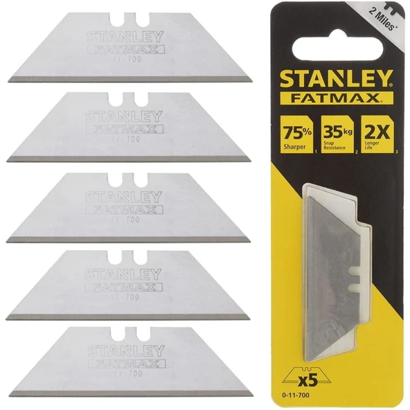 Stanley Fatmax Üçgen Maket Bıçağı Yedeği 5’li 0-11-700 ürün görseli 1