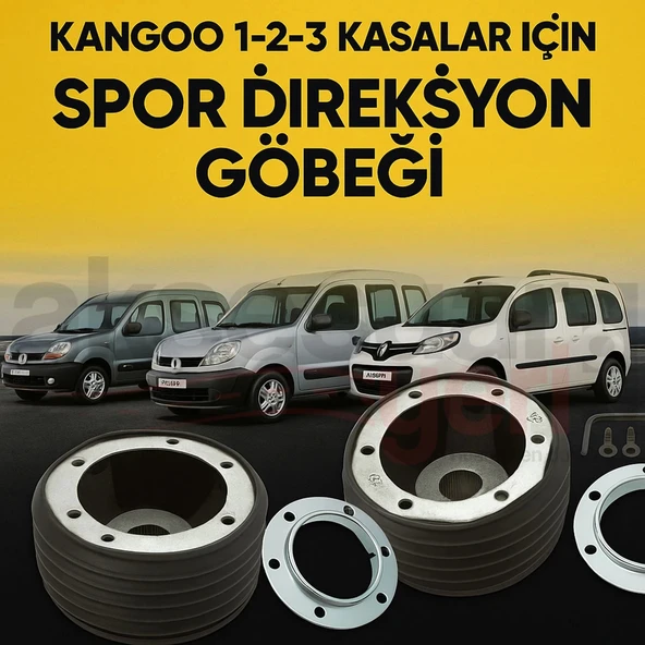 Renault Kango 1-2-3 Momo Tip Sabit spor Direksiyon Göbeği ürün görseli 1