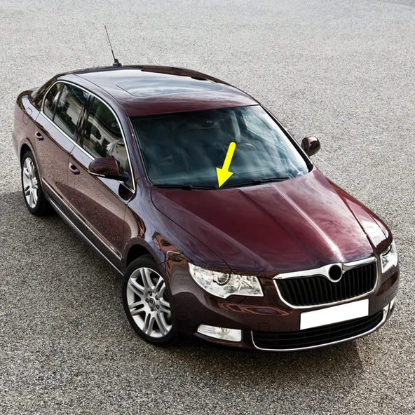 Skoda Superb 2009-2013 Silecek Kolu Sağ Yolcu Tarafı Ön 3T1955410A ürün görseli 1