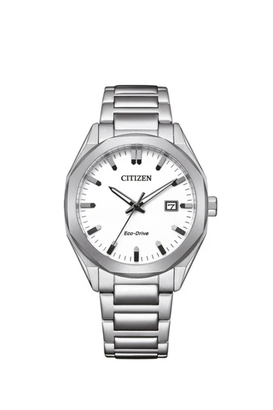 CITIZEN BM7620-83A Eko-Drive Çelik Kordon Çelik Kasa 10 ATM Suya Dayanıklı Metalik Renk Erkek Kol Sa ürün görseli 1