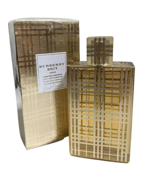 Burberry Brit Gold Sınırlı Üretim 100 ml edp  kadın parfüm ürün görseli 1