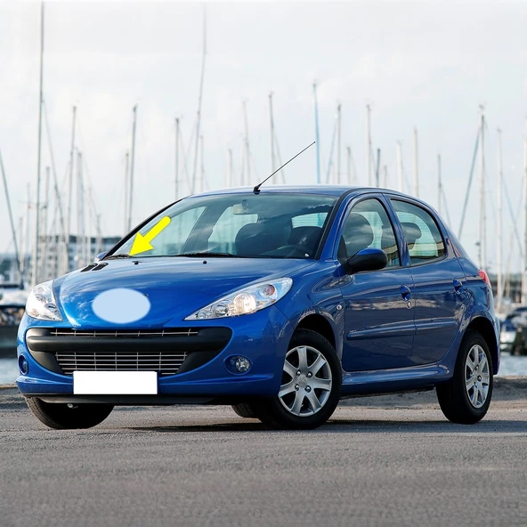 Peugeot 206+ Plus 2009-2013 Silecek Kolu Ön Cam Sağ Yolcu Taraf ürün görseli 1