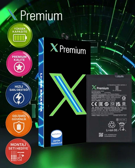 Xiaomi Redmi 10C BN5G Batarya Xpremium Pil Süper Yüksek Kalite 5000 mAh ürün görseli 1