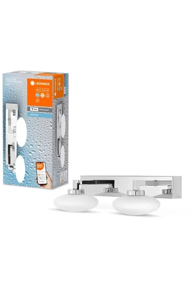 Ledvance Smart Wifi Orbis Wall Elypse 12W 3000-65000K 800lm IP44 34cm 2'li Banyo Armatür ürün görseli 1
