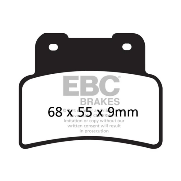 EBC FA432 YAMAHA MT125/R125 , XCITING400 , APRILIA MANA 850 ÖN FREN BALATASI ürün görseli 1