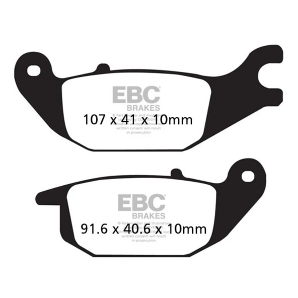 EBC SFA343 SCOOTER FREN BALATASI ürün görseli 1