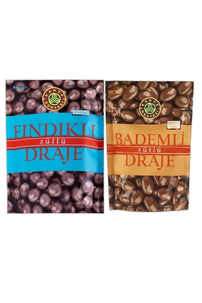 Kahve Dünyası Fındık Draje 60 gr ve Badem Draje 60 gr ürün görseli 1