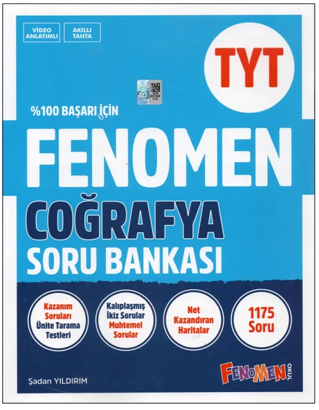 Fenomen Tyt Coğrafya Soru Bankası ürün görseli 1