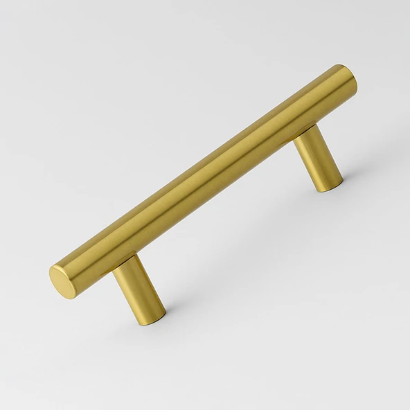Alteta (96 mm - 9.6 cm) Gold Altın Metal Mobilya Mutfak Çekmece Dolap Dolabı Kulbu Kulpu Kulpları ürün görseli 1