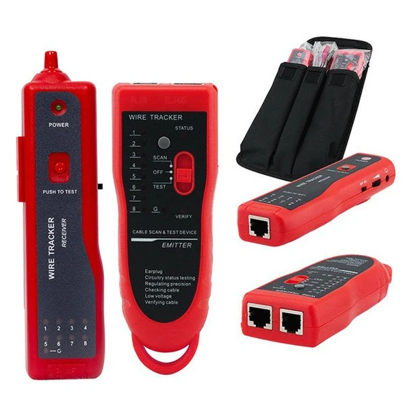 Powermaster Lüks Çantalı Kablo Bulucu ve Test Cihazı ürün görseli 1