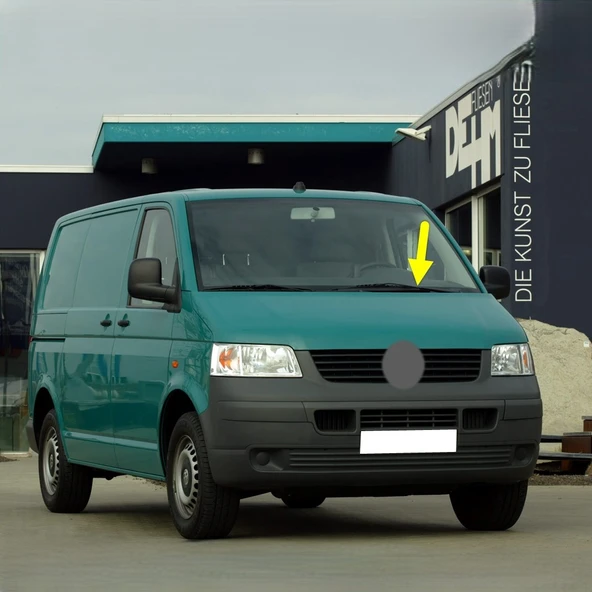 VW Transporter 2004-2010 Ön Cam Sol Silecek Kolu 7H1955409C Kanca Tip ürün görseli 1