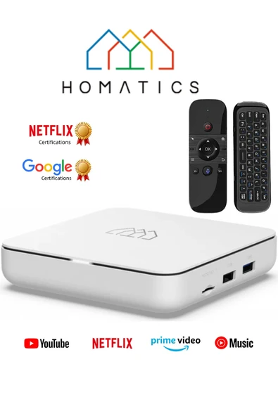 PTTAVM: Homatics Box R 4k Lisanslı Media Player 2gb Ddr Ram 32gb
