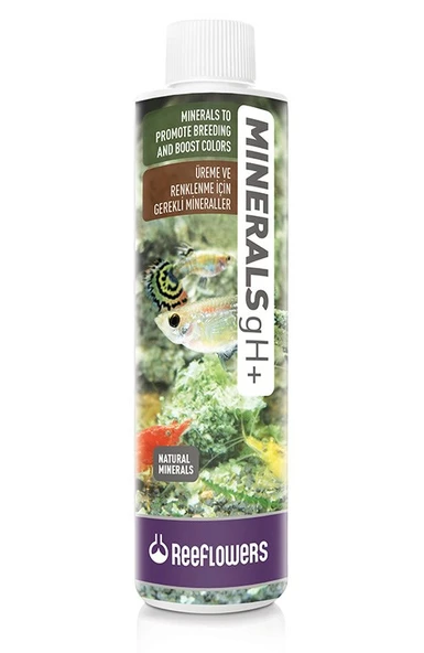 ReeFlowers Minerals Gh Akvaryum Su Düzenleyici 50 ml Üreme Ve Renklenme İçin Gerekli  Mineraller ürün görseli 1