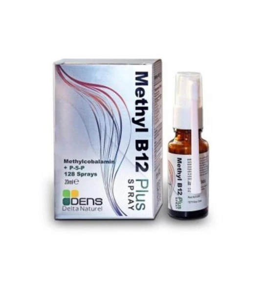 Delta Naturel Methyl B12 Plus Methylcobalamin Sprey 20ml ürün görseli 1