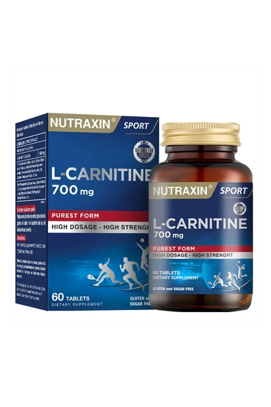 Nutraxin l-Carnitine 60 Kapsül ürün görseli 1