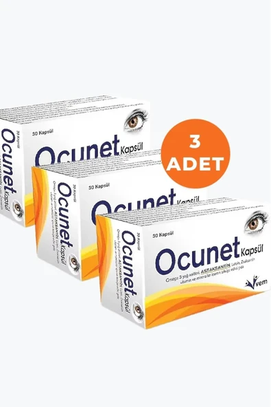 Ocunet 30 KAPSÜL 3 Adet ürün görseli 1