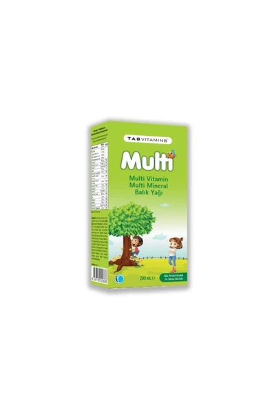 Tabvitamins Multi Balık Yağı 200 Ml ürün görseli 1