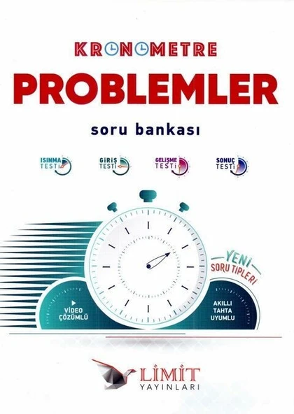 Kronometre Problemler Soru Bankası Limit Yayınları ürün görseli 1