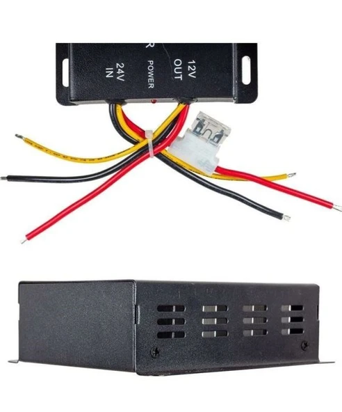 DÜŞÜRÜ 24 VOLT 12 VOLT'A DÜŞÜRÜCÜ 30 AMPER KONVERTÖR - Resim 3
