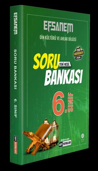 DDY Yayınları 6.Sınıf Din Kültürü ve Ahlak Bilgisi Efsane Yeni Nesil Soru Bankası ürün görseli 1