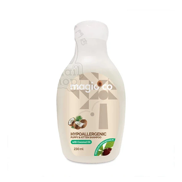 Magiccoco Hindistan Cevizli Hipoalerjenik Yavru Kedi Köpek Şampuanı 230ml ürün görseli 1