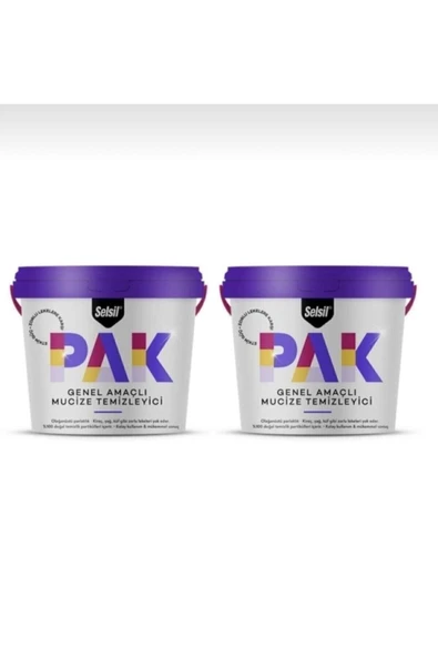 Selsil Pak Genel Amaçlı Mucize Temizleyici 500 gr X 2 Adet ürün görseli 1