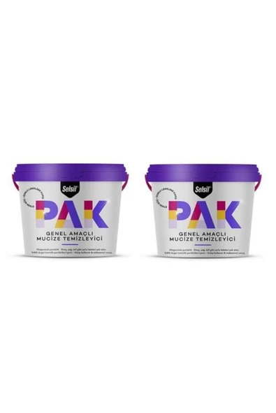 Selsil Pak Genel Amaçlı Temizleyici 500 gr 2 Li Paket ürün görseli 1