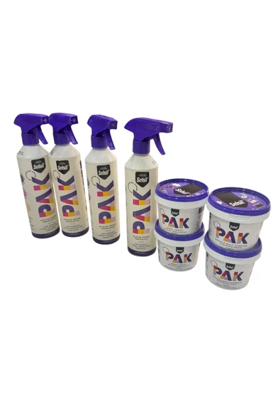 Selsil 4lü Pak Köpük 500ml + 4lü Krem 500gr ürün görseli 1