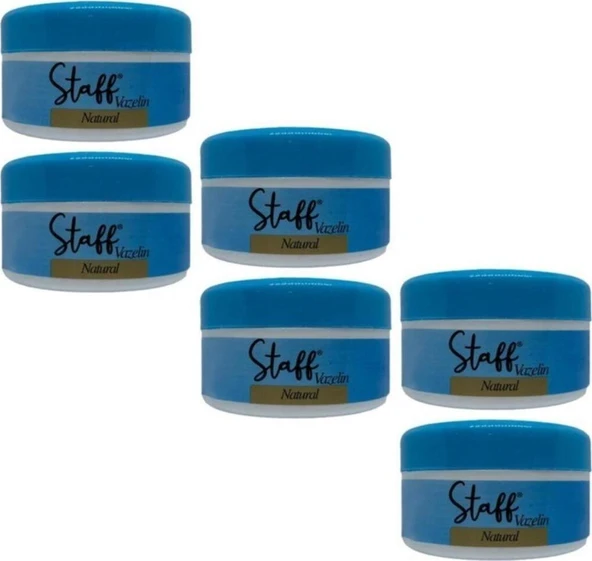 Staff Vazelin Doğal Natural 100 ml 6 Adet ürün görseli 1