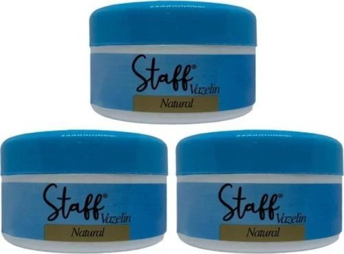 Staff Vazelin Doğal Natural 100 Ml 3 Adet ürün görseli 1