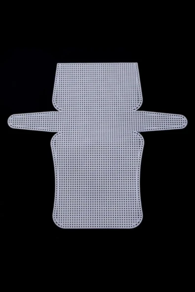 Çanta Kanvası 40 cm Beyaz ürün görseli 1