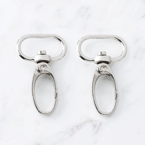 Loren 2,5x4 cm 2 li Makrome Anahtarlık Kancası ürün görseli 1