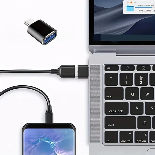 BUFFER® 1 Adet Usb to C Adaptor Dişi Çevirici Dönüştürücü Adaptör ürün görseli 1