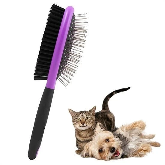 Buffer Çok Amaçlı Çift Taraflı Kolay Evcil Hayvan Kedi Köpek Temizleme Pet Fırçası ürün görseli 1