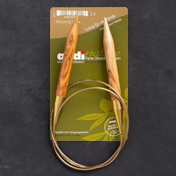 Addi Olive Wood 12 mm 100 cm Zeytin Ağacı Misinalı ürün görseli 1
