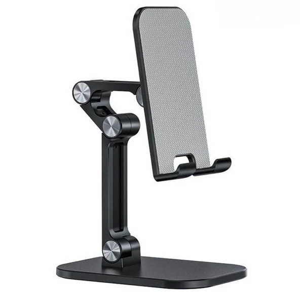 BUFFER® Plastik Ayarlanabilir Kaydırmaz Taban Telefon Tablet Standı ürün görseli 1
