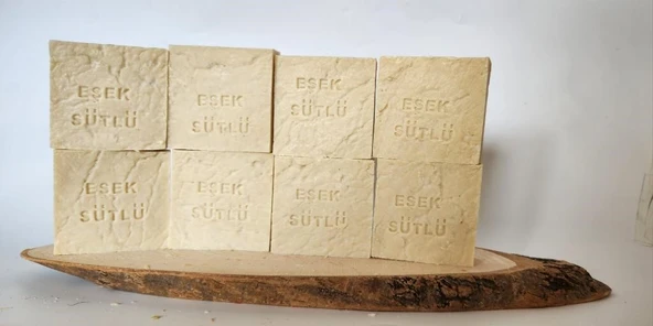 Doğal Üretim Sabunu Eşek Sütlü 12'li Set ürün görseli 1