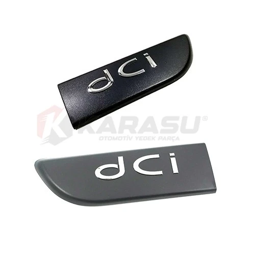 MEGANE 2 DCİ KROM ÇITA YAZI SİYAH ürün görseli 1