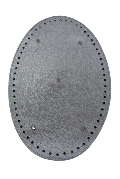 Çanta Tabanı oval 20 cm Gümüş ürün görseli 1