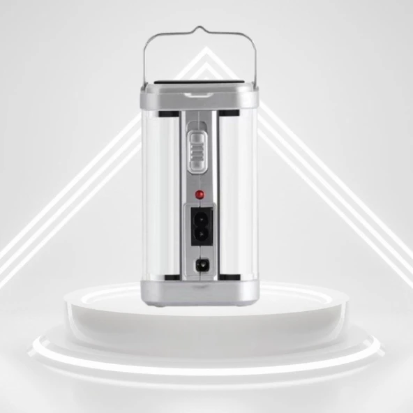 BUFFER®  Güneş Enerjili Şarjlı Işık 1200mAh Yeniden Şarj Edilebilir Batarya YG-7977S ürün görseli 1