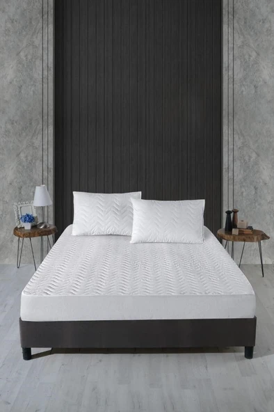 Alez Kapitone Fitted Yatak Koruyucu 100*200 cm ürün görseli 1