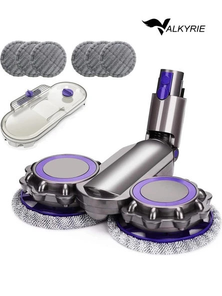 Valkyrie Dyson Uyumlu Paspas Başlığı Su Püskürtmeli Mop Başlık (V7/V8/V10/V11/V15) 6 Paspaslı ürün görseli 1