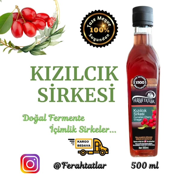 Kızılcık Sirkesi ürün görseli 1