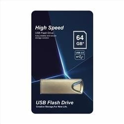 Elba 64GB Metal 2.0 USB Flash Bellek - Resim 2