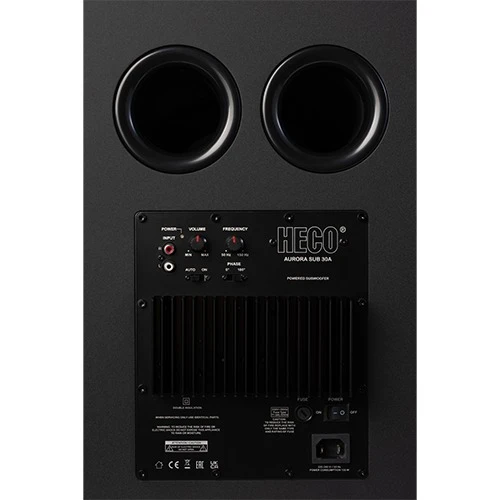 Heco Aurora XT Sub 30 A Siyah Subwoofer - Resim 2