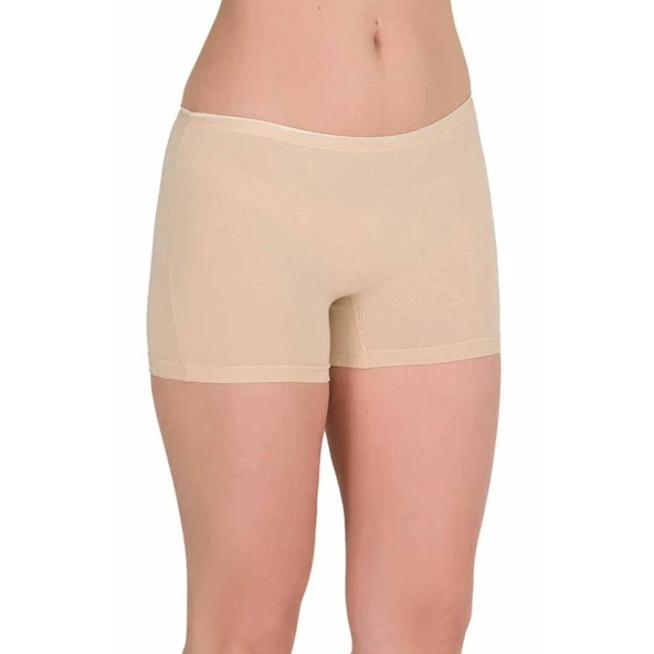 Likralı Kadın Boxer Ten 2101B ürün görseli 1
