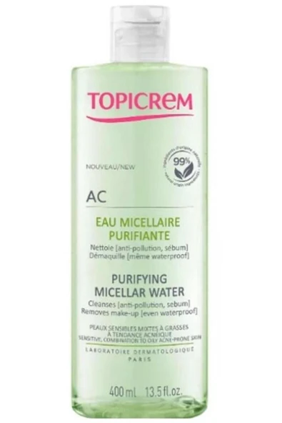 Topicrem AC Purifying Micellar Water 400 ml ürün görseli 1