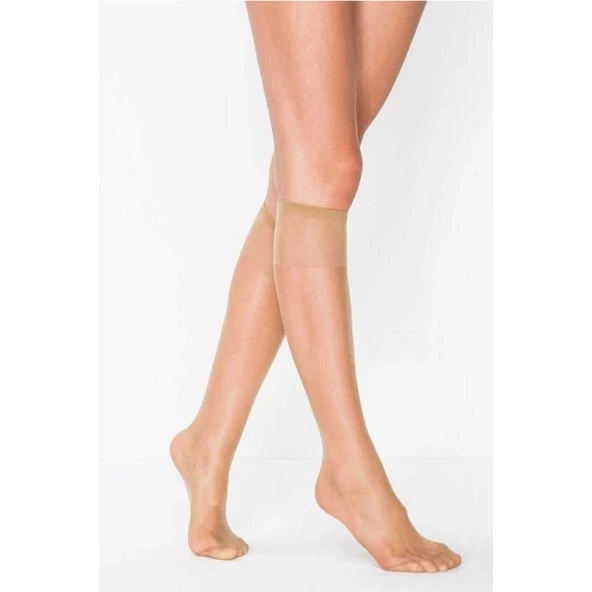 Süper Ince 15 den Mat Pantolon Çorabı Bronz ürün görseli 1